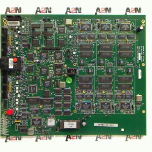 A board with components