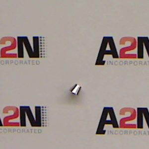 Metallic object on a branded background.