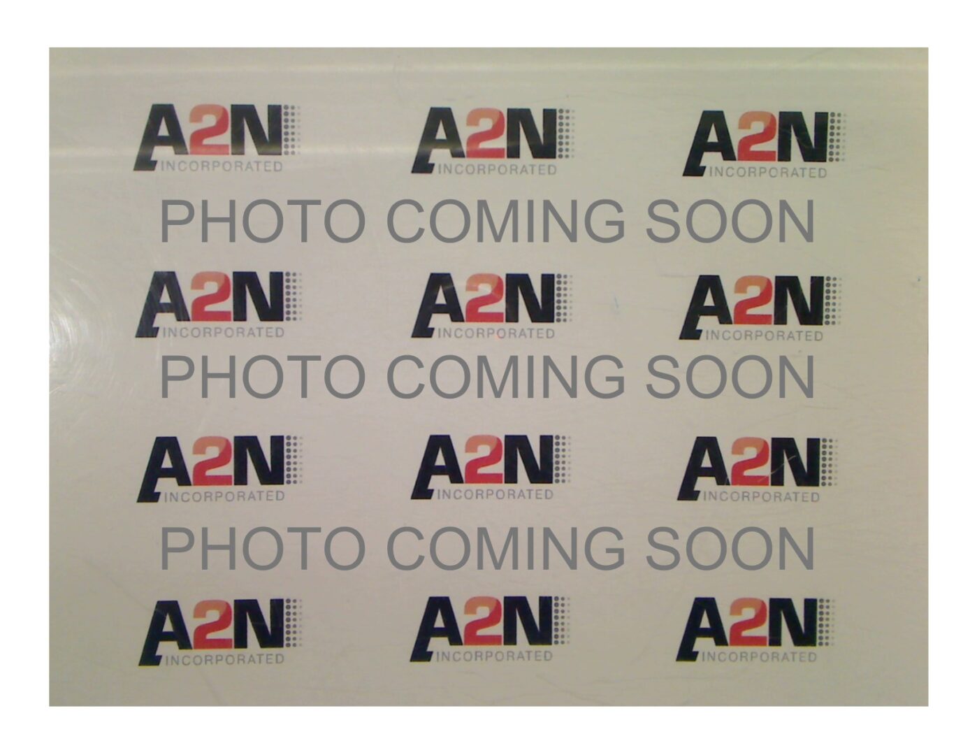 A white board with the logo of a2n multiple times in lines